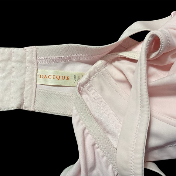 WOMENS BRA CACIQUE SIZE 42DD IN PEACH NEVER WORN - Picture 3 of 3